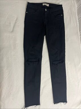 Skinny Ripped Black Jeans
